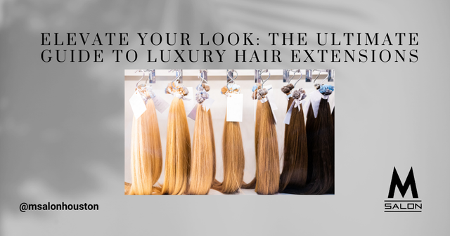 Elevate Your Look with Hair Extensions M Salon Houston TX